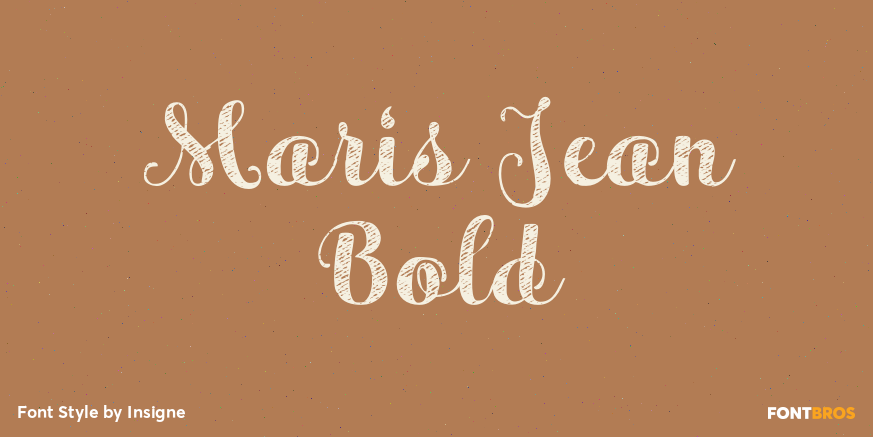 Maris Jean Bold Poster