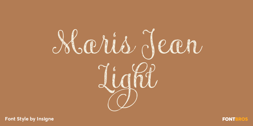 Maris Jean Light Poster