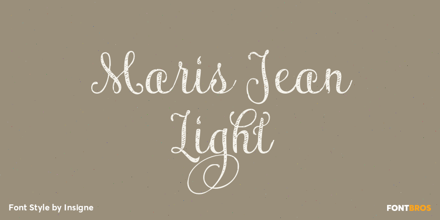 Maris Jean Light Poster
