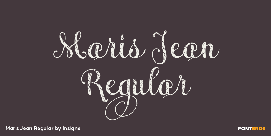 Maris Jean Regular Poster