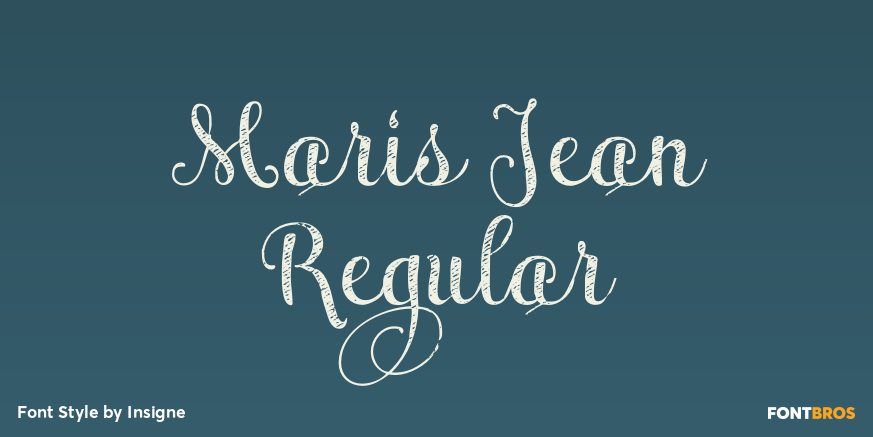 Maris Jean Regular Poster