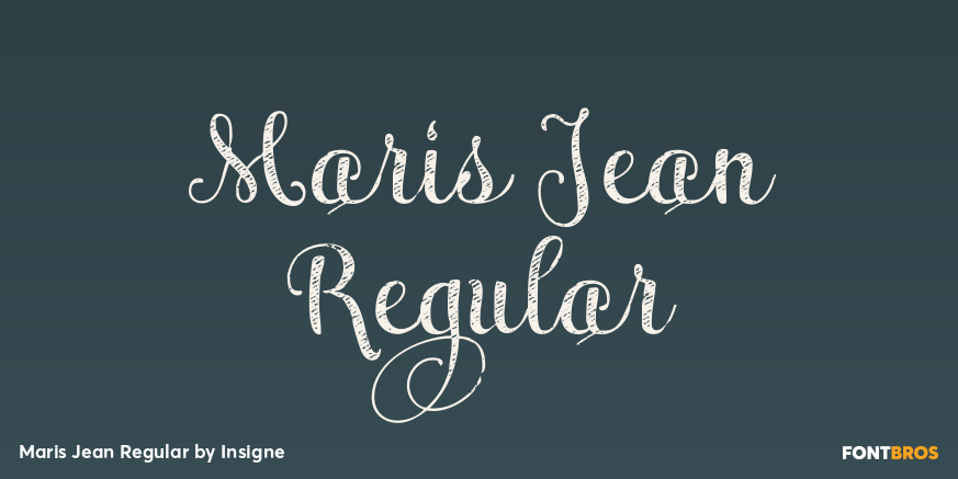 Maris Jean Regular Poster