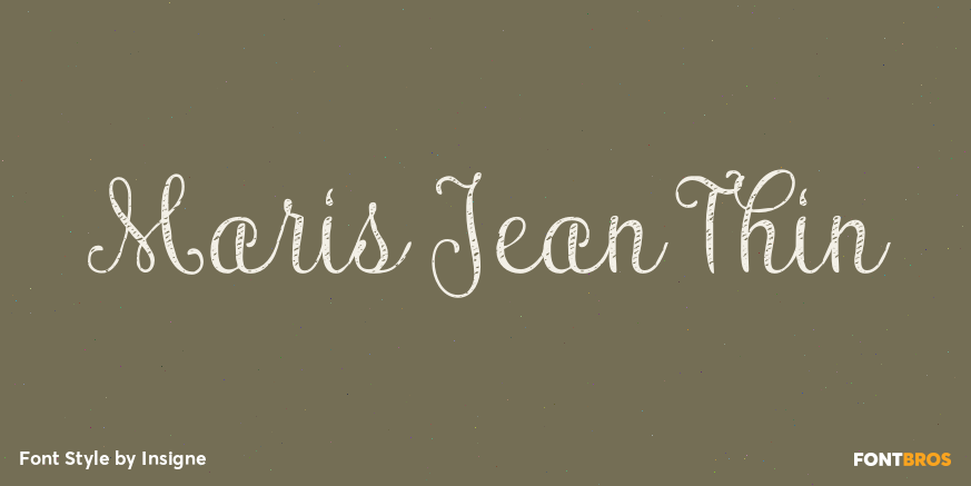 Maris Jean Thin Poster