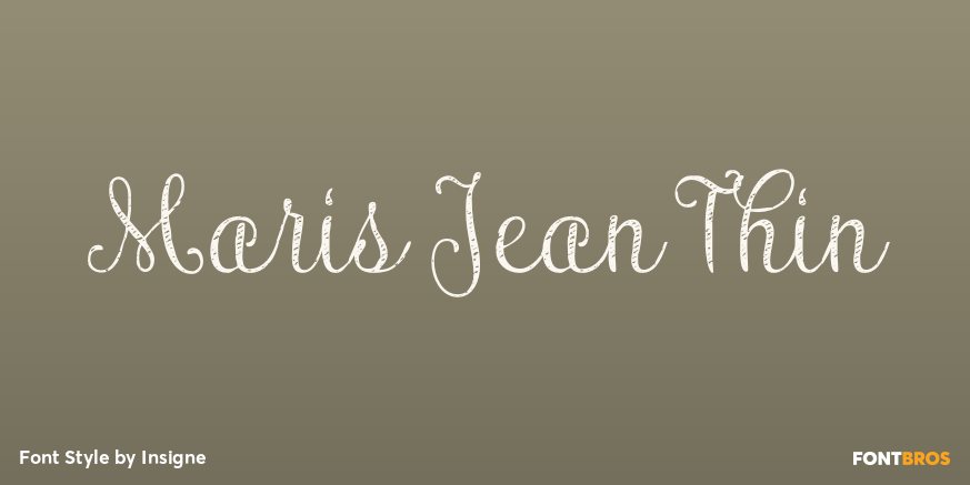 Maris Jean Thin Poster
