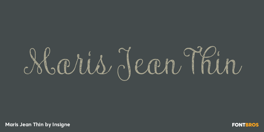 Maris Jean Thin Poster