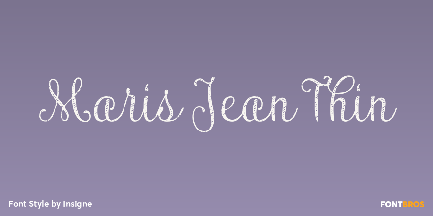 Maris Jean Thin Poster