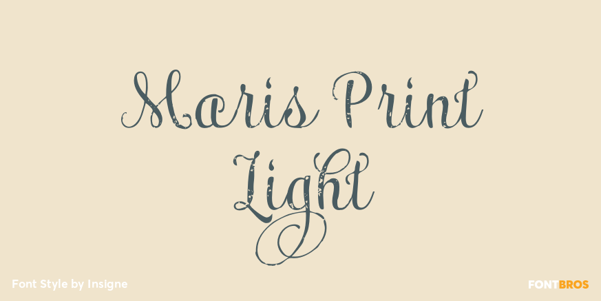 Maris Print Light Poster