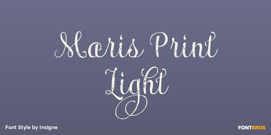 Maris Print Light Poster
