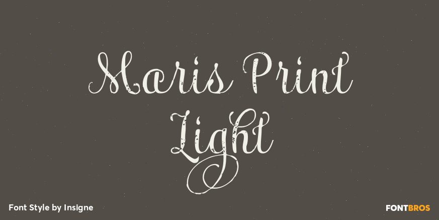 Maris Print Light Poster