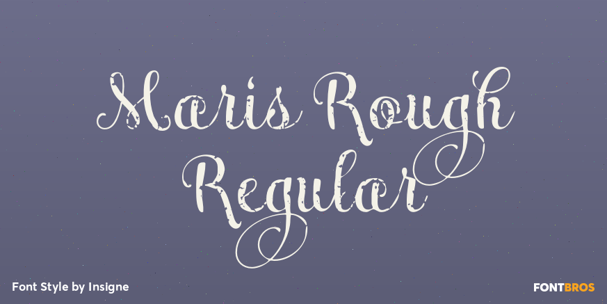 Maris Rough Regular Poster