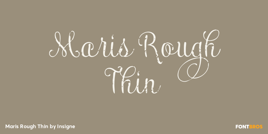 Maris Rough Thin Poster