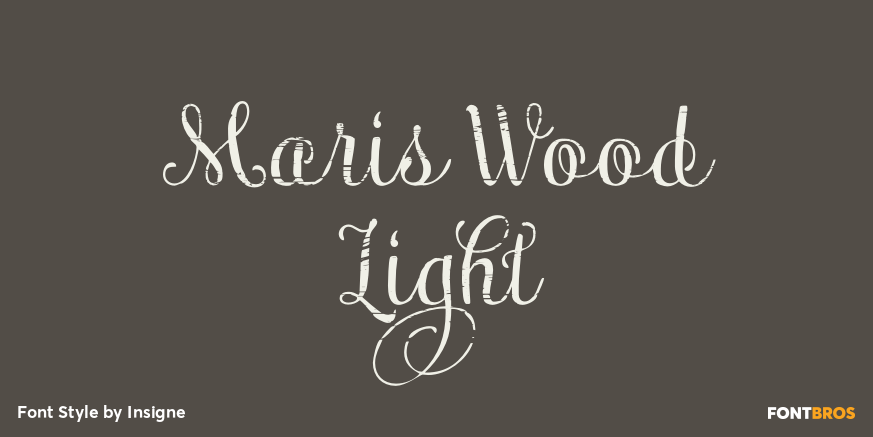 Maris Wood Light Poster