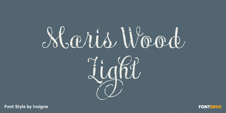 Maris Wood Light Poster