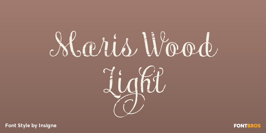 Maris Wood Light Poster
