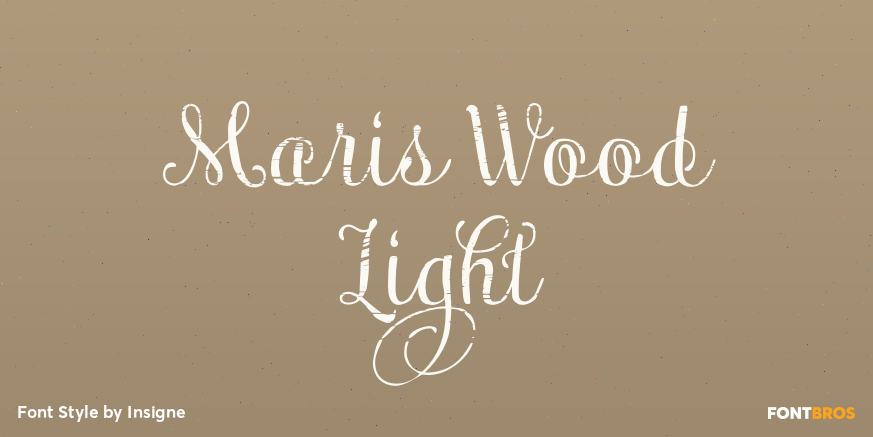 Maris Wood Light Poster