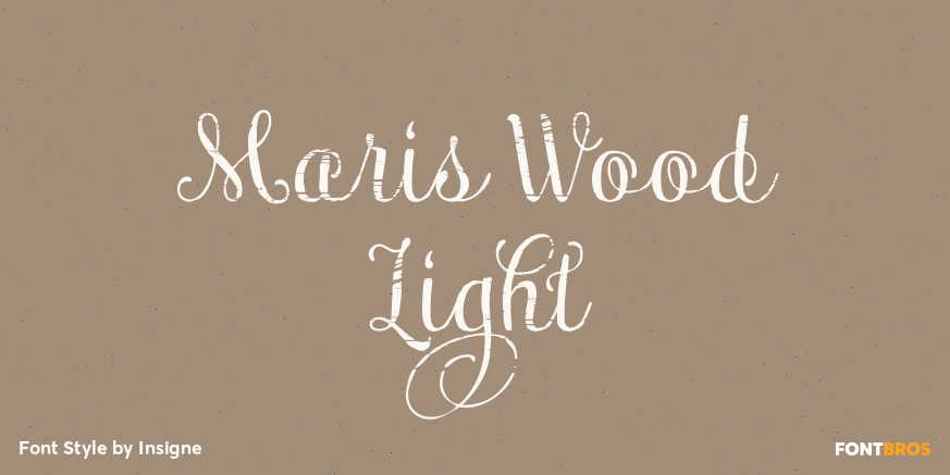 Maris Wood Light Poster