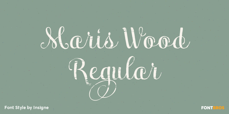 Maris Wood Regular Poster