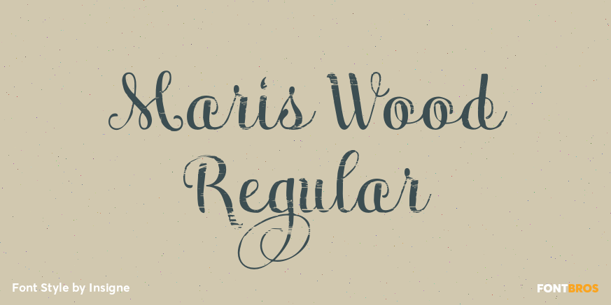 Maris Wood Regular Poster