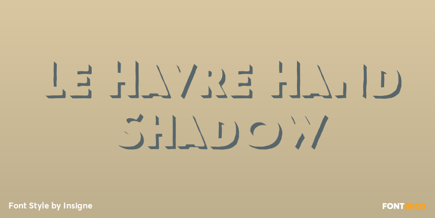 Le Havre Hand Shadow Poster
