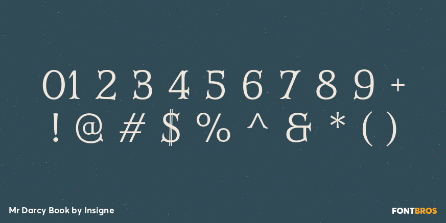 Mr Darcy Book Font Poster #4