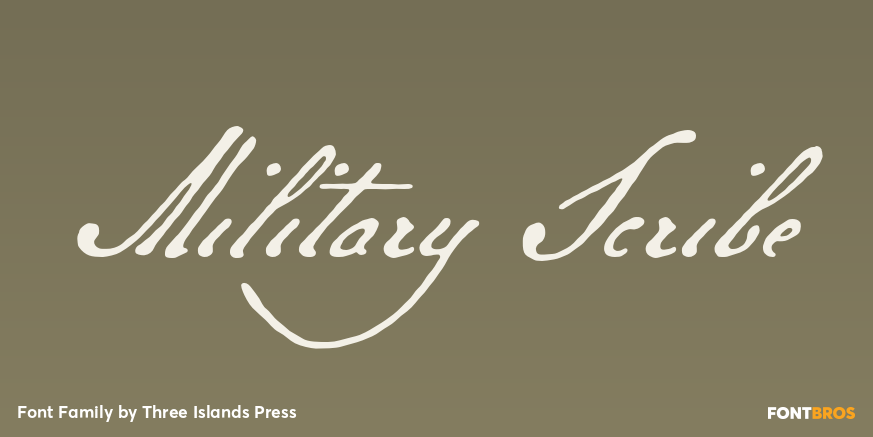 Military Scribe Poster