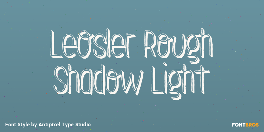 LeOsler Rough Shadow Light Poster