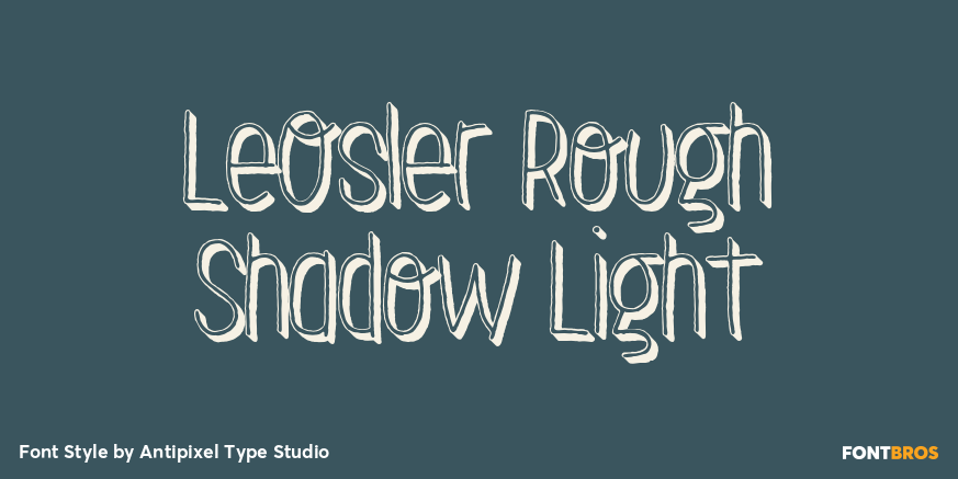 LeOsler Rough Shadow Light Poster