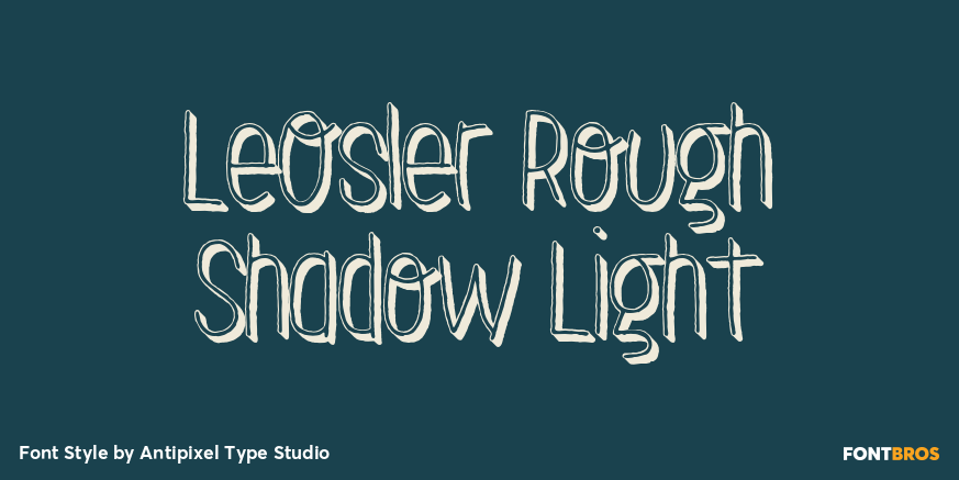 LeOsler Rough Shadow Light Poster