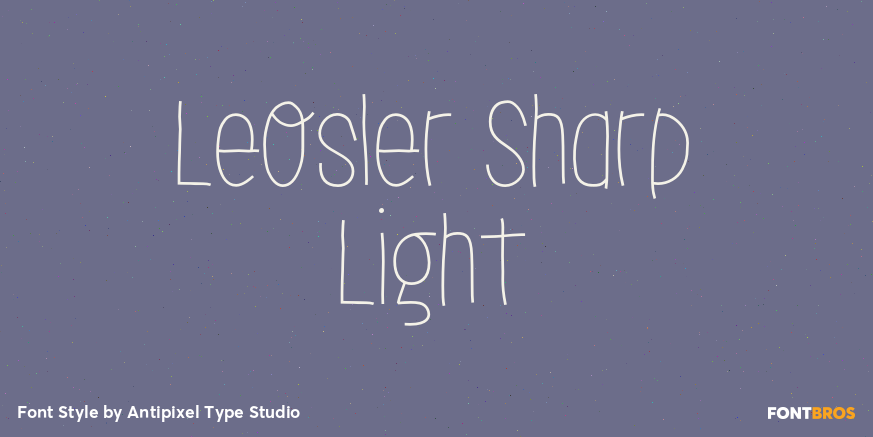 LeOsler Sharp Light Poster