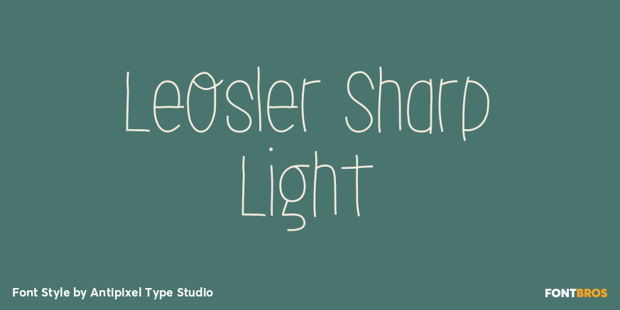 LeOsler Sharp Light Poster