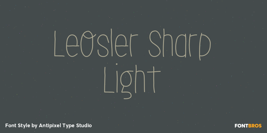 LeOsler Sharp Light Poster