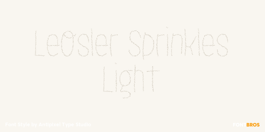 LeOsler Sprinkles Light Poster