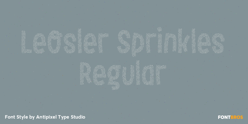 LeOsler Sprinkles Regular Poster