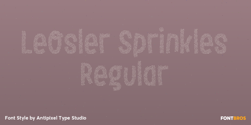LeOsler Sprinkles Regular Poster