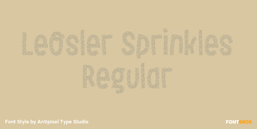 LeOsler Sprinkles Regular Poster