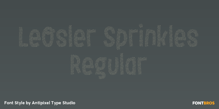 LeOsler Sprinkles Regular Poster