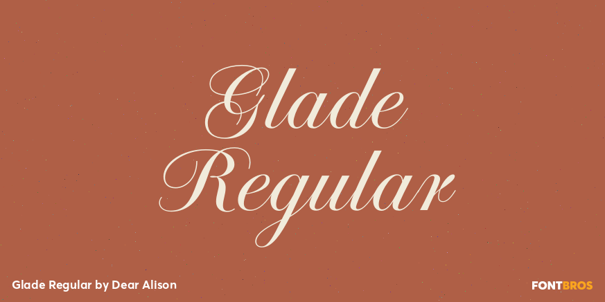 Glade Regular Poster