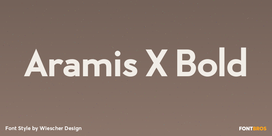 Aramis X Bold Poster