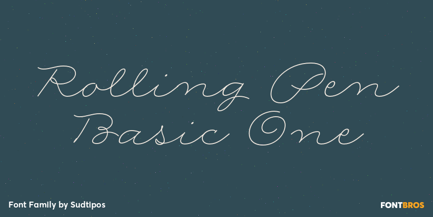 Rolling Pen Basic One Poster