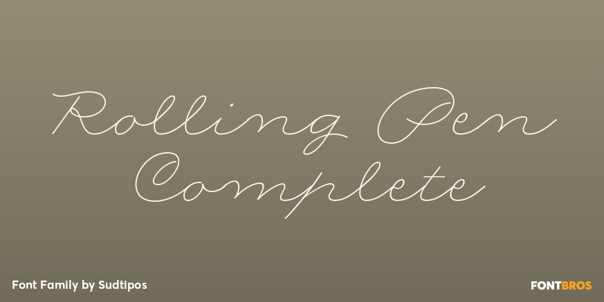 Rolling Pen Complete Poster