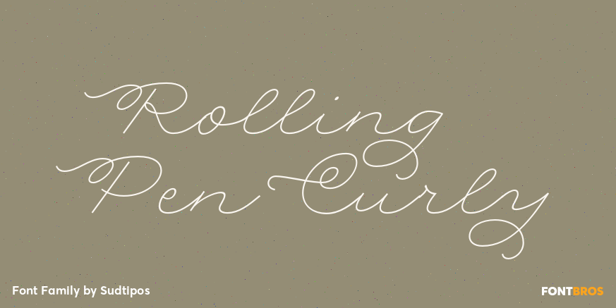 Rolling Pen Curly Poster