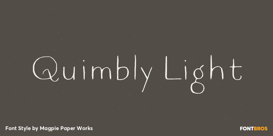 Quimbly Light Poster