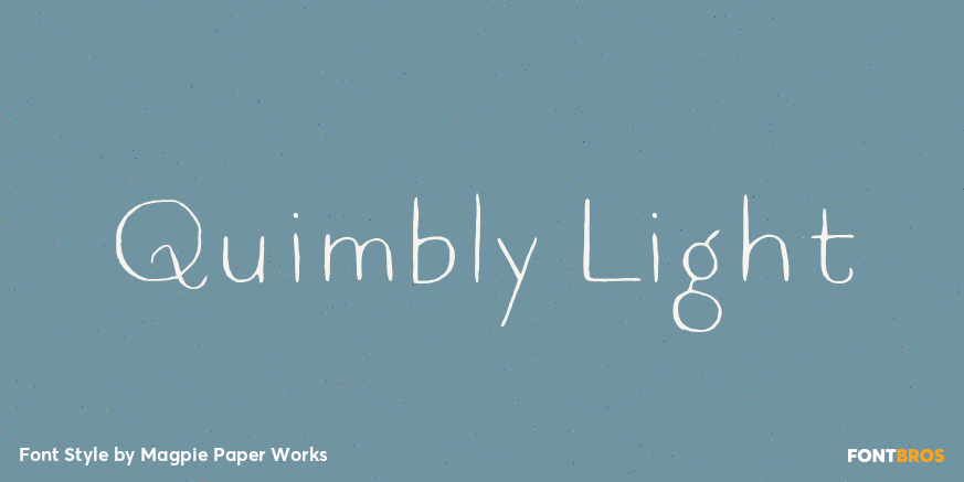 Quimbly Light Poster