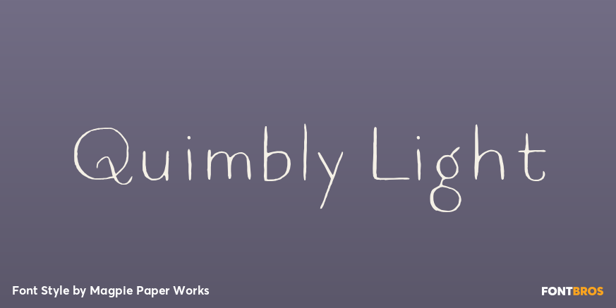 Quimbly Light Poster