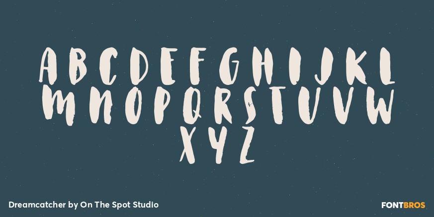Dreamcatcher Font Poster #3