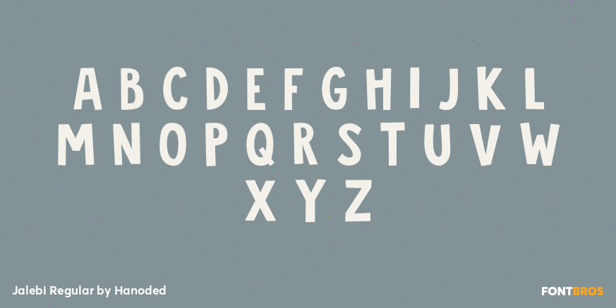 Jalebi Regular Font Poster #3