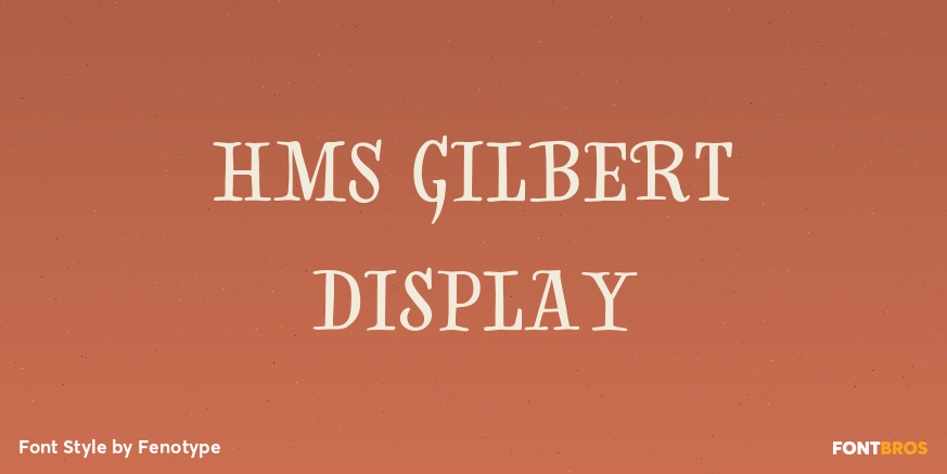 HMS Gilbert Display Poster
