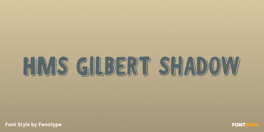 HMS Gilbert Shadow Poster