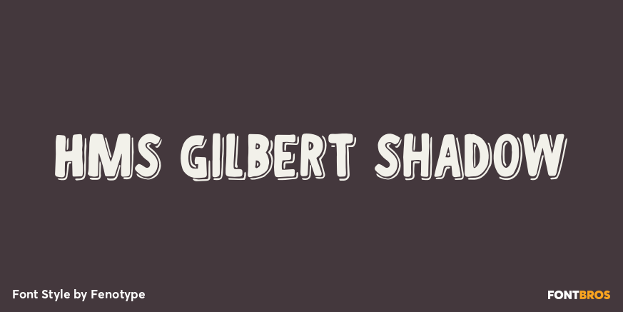 HMS Gilbert Shadow Poster