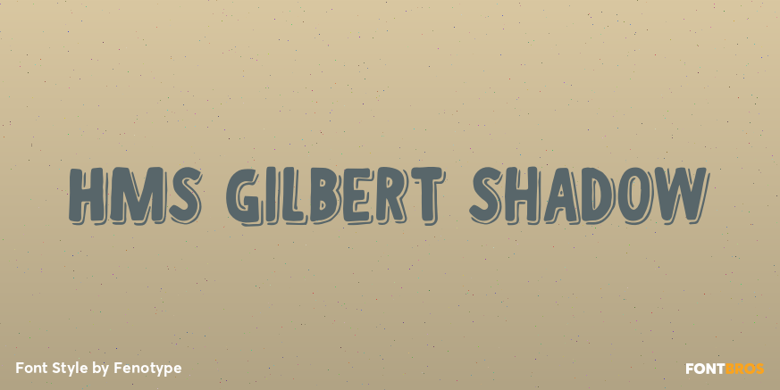 HMS Gilbert Shadow Poster